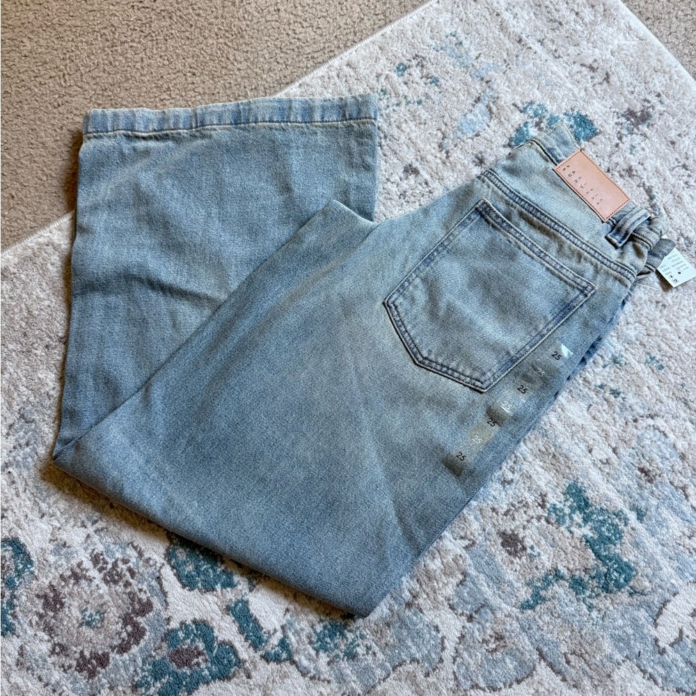 Pacsun Sloane Low Rise Ultra Baggy Jeans 
Light Blue Tint